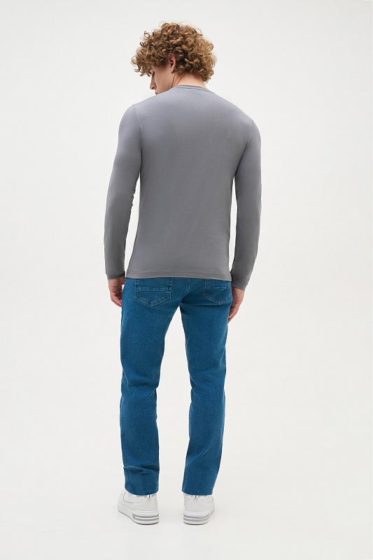 Лонгслив из хлопка - G081SZ0820BISITOUT_R Толстовка муж. (VR024, M)