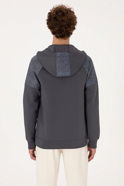 Толстовка на молнии с капюшоном - G081SZ0820S_GENHAS Толстовка муж. (VR006, XS)
