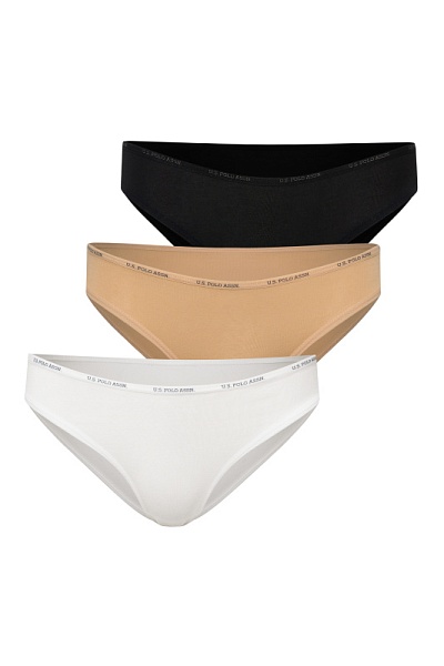 Трусы слипы, 3 пары - I082SZ0IT066211-B  Нижнее белье жен. (001, 38)