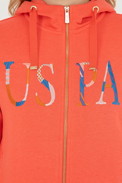 Толстовка на молнии с капюшоном - G082SZ0820SW0124 Толстовка жен. (VR039, S)