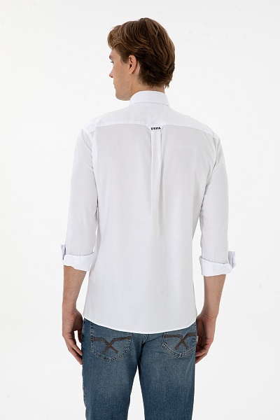 Рубашка из хлопка прямая - G081SZ0040CEDROREG025K Сорочка муж. (VR013, 4XL)