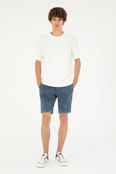 Шорты джинсовые - G081SZ0DB0EXC-TWILL Бермуда муж. (DN0022, 34)