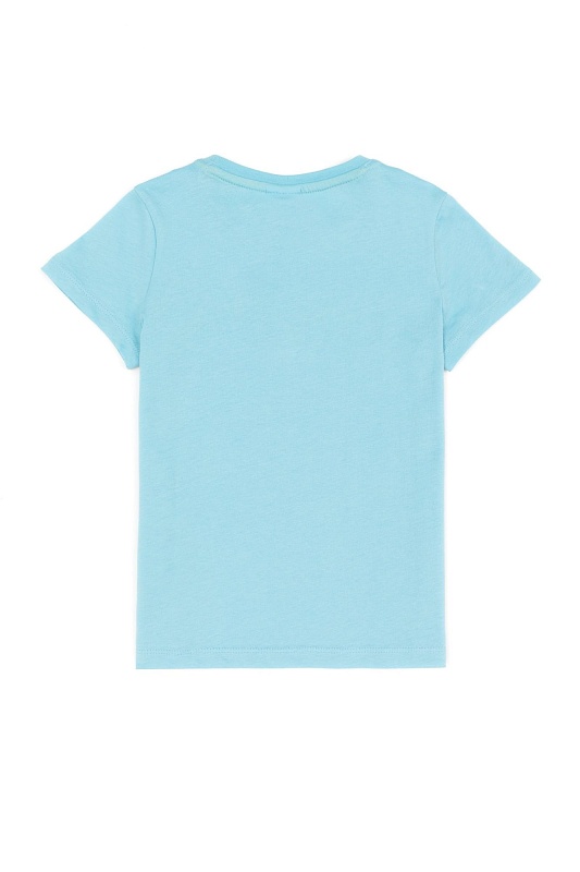 Футболка из хлопка с надписью для мальчиков - G083SZ0110GEARTKIDSIY022 Футболка муж. детс. (VR093, 9_10)