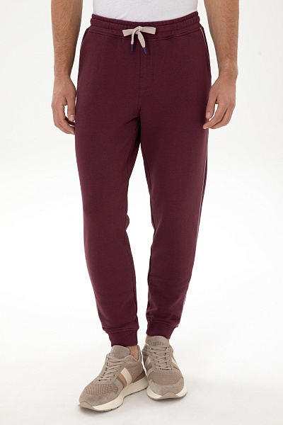 Спортивные брюки на манжетах - G081SZ0OP0E_GERTANA Брюки спорт. муж. (VR177, XL)