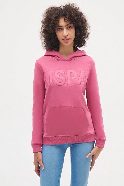 Худи с нашивкой - G082SZ0820VIZMO-SK022 Толстовка жен. (VR167, XS)