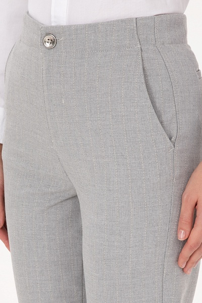 Брюки с высокой посадкой зауженные - G082SZ0780SALVE Брюки жен. (VR001, 50)