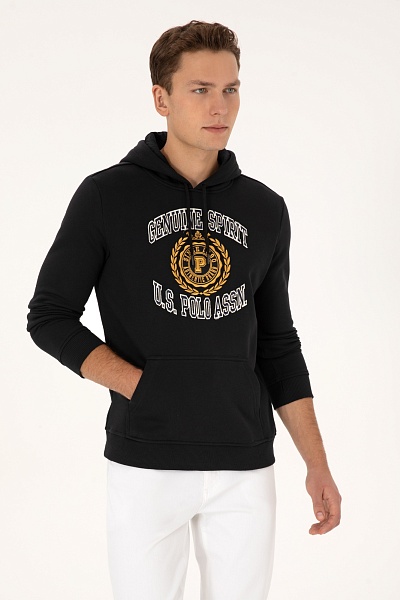 Худи с нашивкой - G081SZ0820HARBERT Толстовка муж. (VR046, XL)