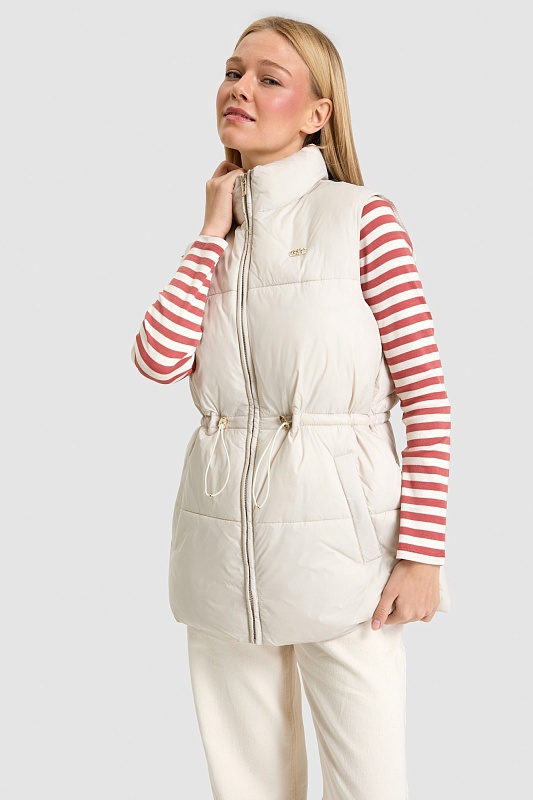Жилет утепленный без капюшона - G082SZ0100E_ROSE Жилет жен. (VR049, 36)