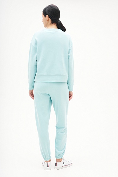 Спортивные брюки на манжетах - G082SZ0OP0R-FEROT Брюки спорт. жен. (VR083, XL)