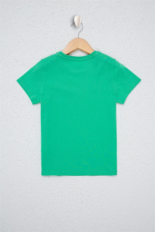 Футболка из хлопка с надписью для мальчиков - G083SZ0110GEARTKIDSIY021 Футболка муж. детс. (VR020, 3_4)