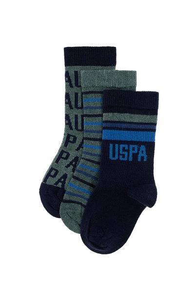 Носки хлопковые, 3 пары - A083SZ013P01ORVA_SK23 Носки муж. детс. (VR033, 5X)