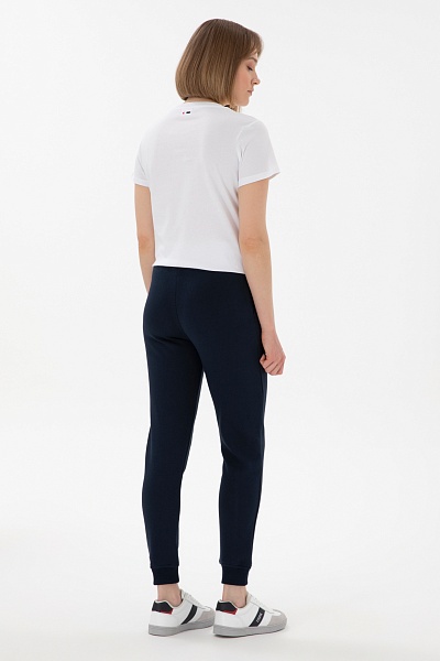 Спортивные брюки на манжетах зауженные - G082SZ0OP0PT0125 Брюки спорт. жен. (VR033, M)