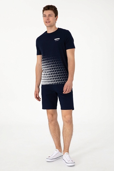 Шорты спортивные из хлопка - G081SZ0OS0PARMEIY025 Брюки спорт. муж. (VR033, S)