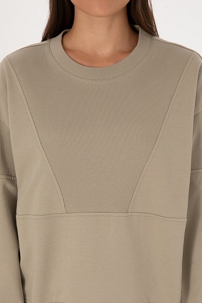 Свитшот с хлопком - G082SZ0820E_KLON Толстовка жен. (VR183, XL)