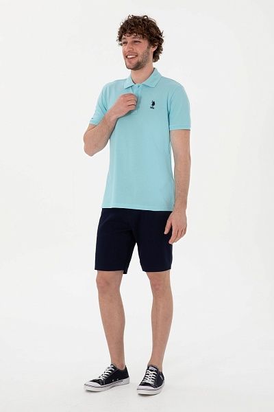 Футболка-поло из хлопка с логотипом - G081SZ0110TP04IY025 Футболка муж. (VR007, L)