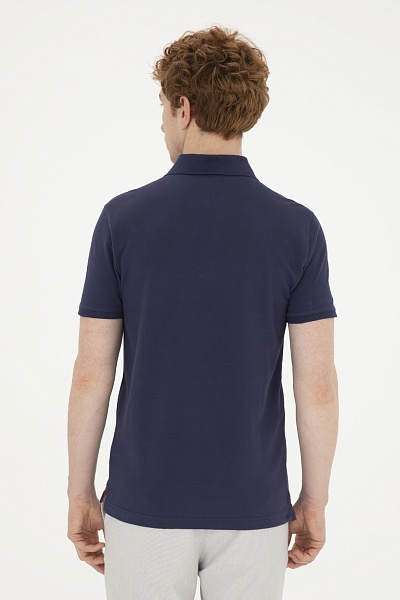 Футболка-поло из хлопка - G081SZ0110TP10IY024 Футболка муж. (VR033, 4XL)