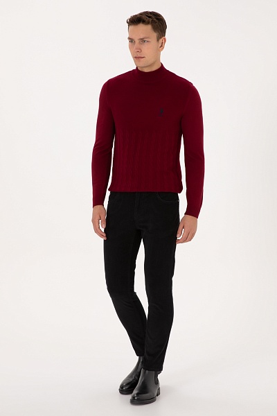 Вельветовые брюки зауженные - G081SZ0780CORDUROY25K Брюки муж. (VR046, 32, 34)