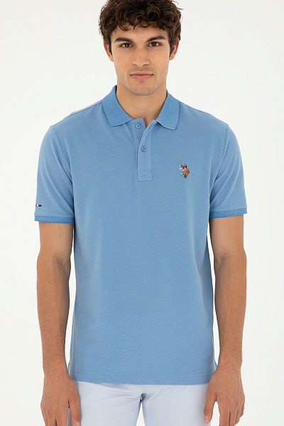 Футболка-поло базовая - G081SZ0110DOLFIY024 Футболка муж. (VR032, M)