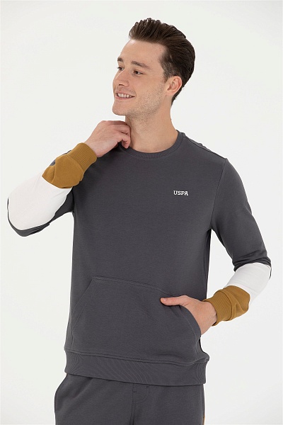 Свитшот с карманами "кенгуру" - G081SZ0820JELLY-E Толстовка муж. (VR006, XL)