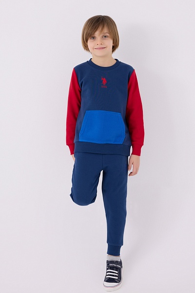 Пижама с длинным рукавом из хлопка для мальчиков - G083SZ0HF0US1917 Костюм дом. муж. детс. (VR028, 14_15)
