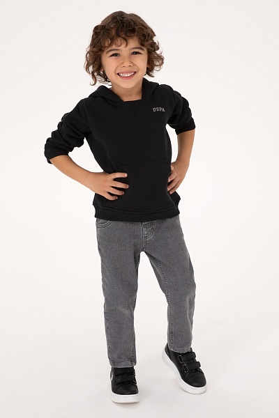 Худи на флисе для мальчиков - G083SZ0820E_NAOMIKIDS25K Толстовка муж. детс. (VR046, 5_6)