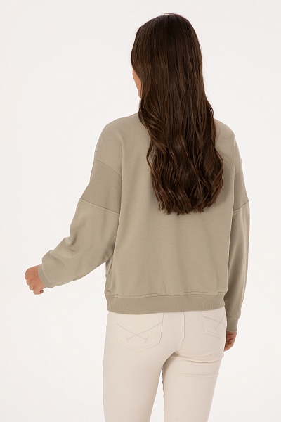 Свитшот с хлопком - G082SZ0820E_KLON Толстовка жен. (VR183, XL)