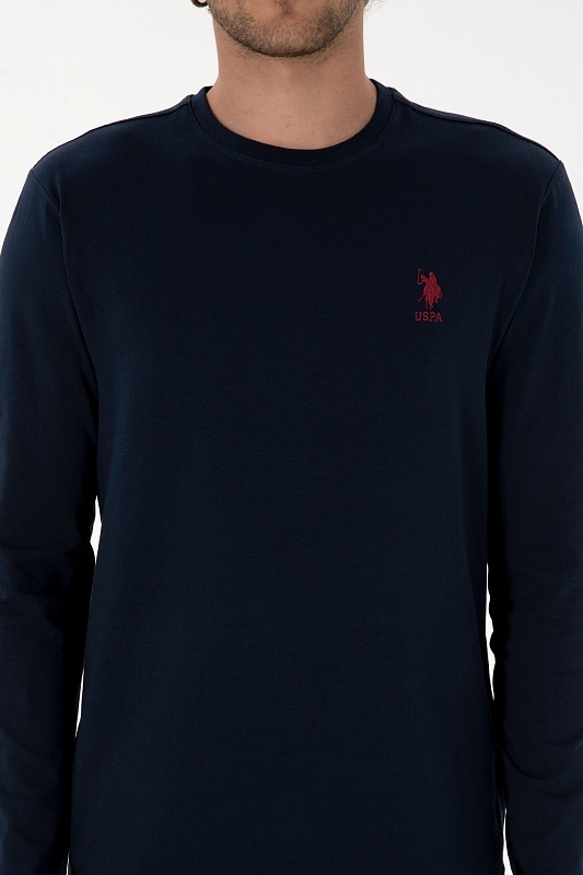 Лонгслив из хлопка - G081SZ0820BISITSK025 Толстовка муж. (VR033, S)