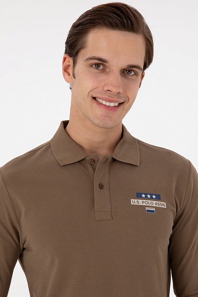 Поло с длинным рукавом трикотажное - G081SZ0820NILDO_E Толстовка муж. (VR027, XL)