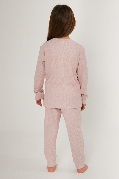 Пижама детская со штанами комплект домашний для девочек - G084SZ0HF0US1640 Костюм дом. жен. детс. (VR041, 5-6)