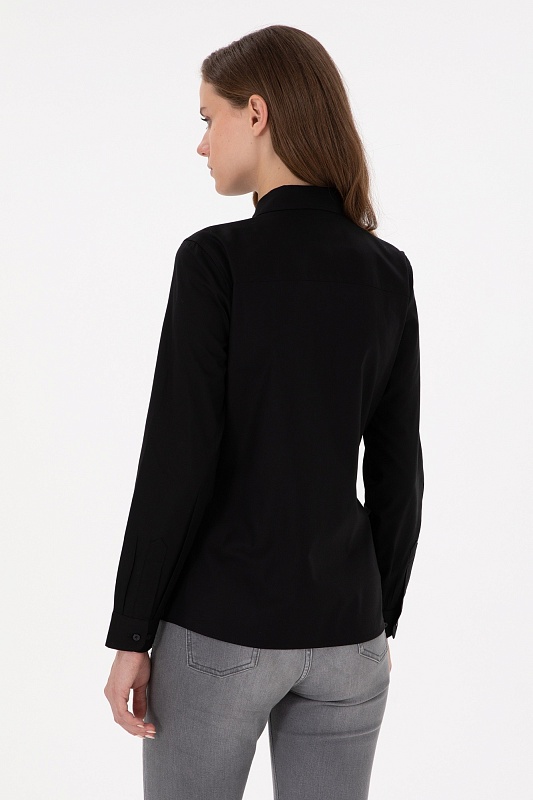 Рубашка из хлопка приталенная - G082SZ0040CRISCOLOR024K Сорочка жен. (VR046, 34)