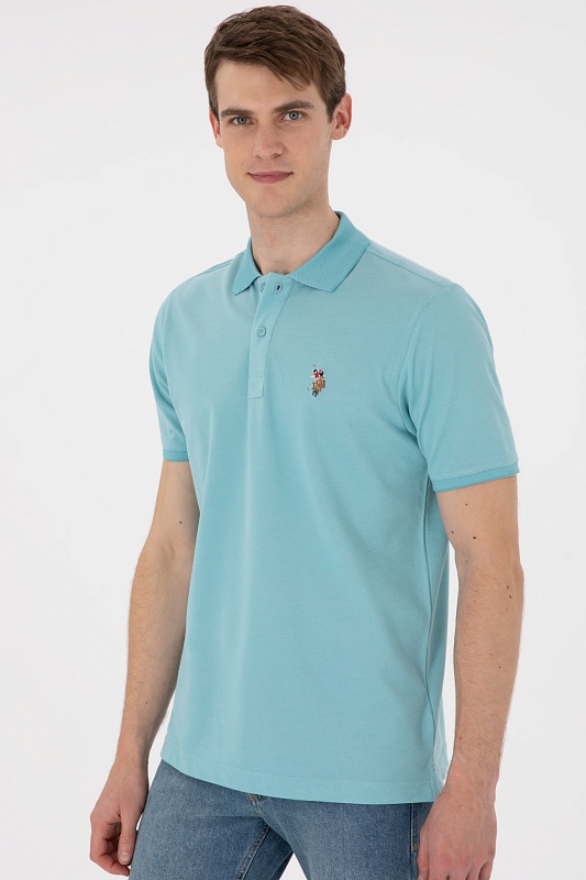 Футболка-поло из смесового хлопка - G081SZ0110DOLFIY024 Футболка муж. (VR090, XL)