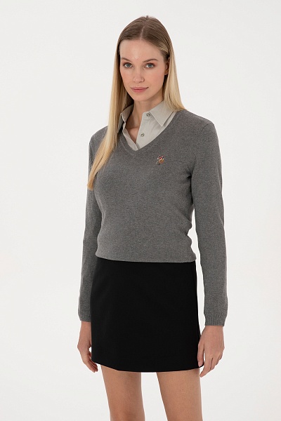 Пуловер из хлопка - G082SZ0TK0TD02_BSK25 Кофта жен. (VR086, M)