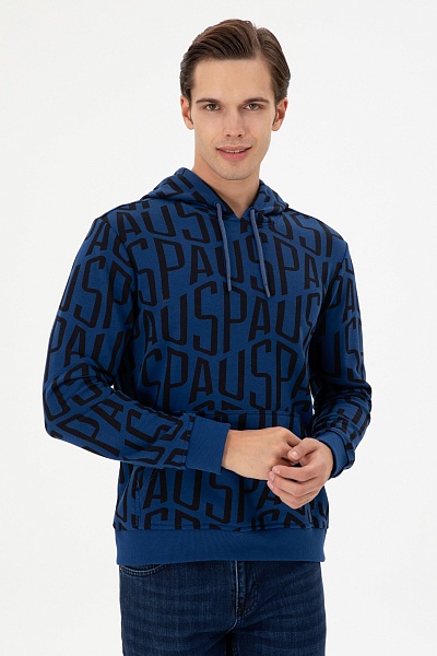 Худи с принтом из надписей - G081SZ0820METRA_E Толстовка муж. (VR028, XL)