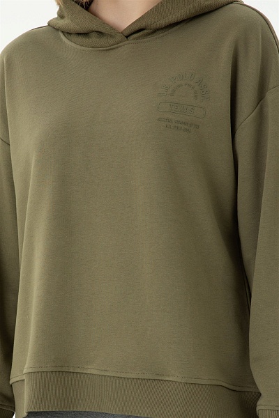 Худи с вышивкой - G082GL0820RC-GAPLE Толстовка жен. (VR027, XL)