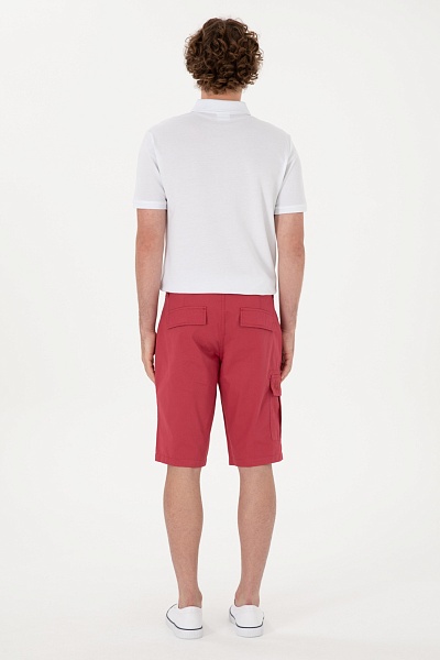 Шорты карго из хлопка - G081SZ0310CURVIS Бермуды муж. (VR223, 33)