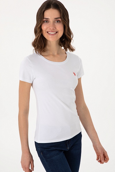 Футболка базовая приталенная - G082SZ0110TO25 Футболка жен. (VR013, 3XL)