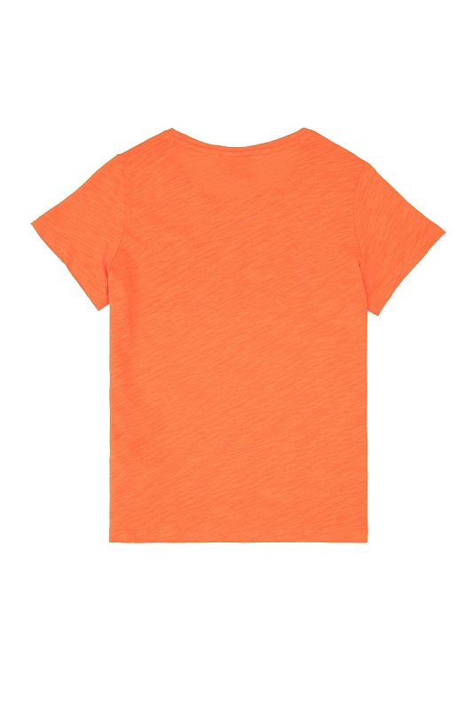 Футболка из хлопка с надписью для девочек - G084SZ0110KEAN-IY021 Футболка жен. детс. (VR201, 8_9)