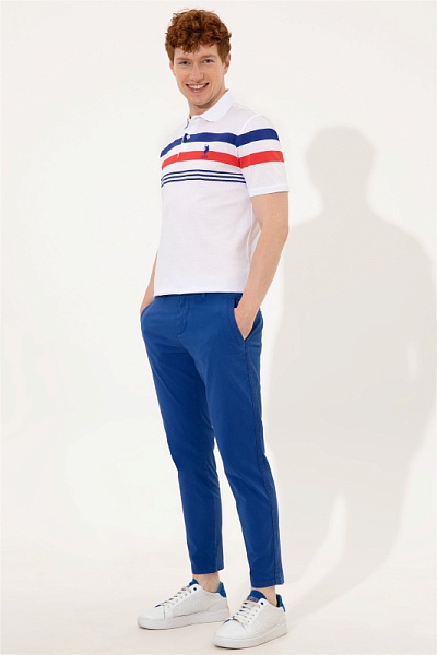 Брюки чинос зауженные - G081SZ0780NORMAN22Y Брюки муж. (VR212, 36)