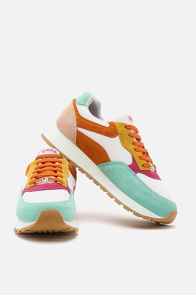 Кроссовки кожаные комбинированные - S082SZ0330Y23ANDIL Обувь жен. (VR090, 40)