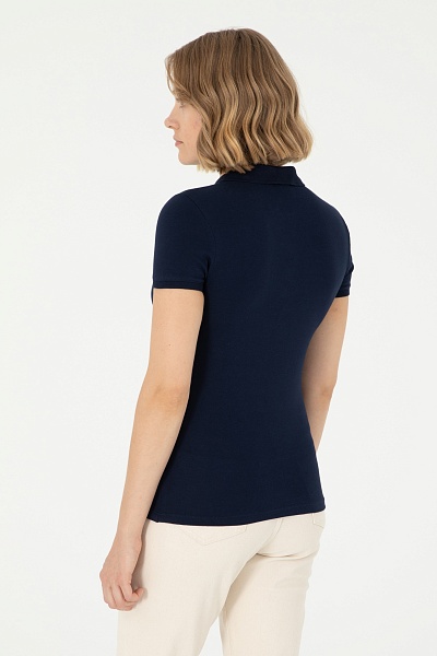 Футболка-поло из хлопка - G082SZ0110TP0124-CLR Футболка жен. (VR033, XL)