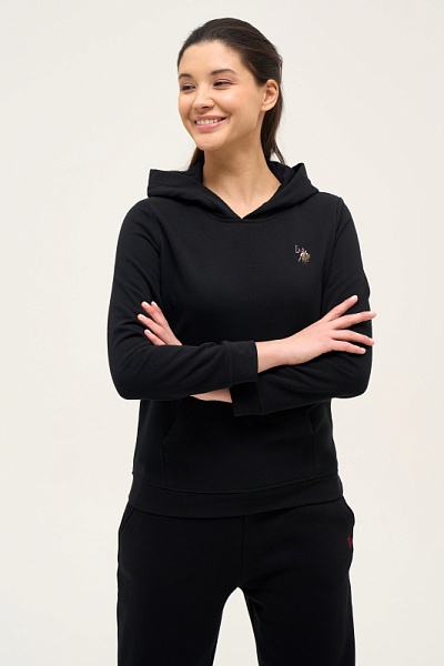 Худи с логотипом - G082SZ0820R-FECZA Толстовка жен. (VR046, XS)