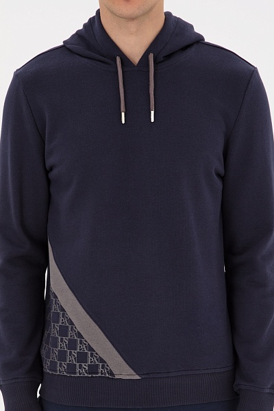 Худи с принтом - G081SZ0820E_SYLAS Толстовка муж. (VR033, XL)