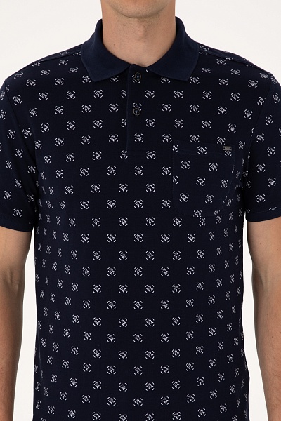 Футболка-поло из хлопка - G081SZ0110FOMS Футболка муж. (VR033, 3XL)