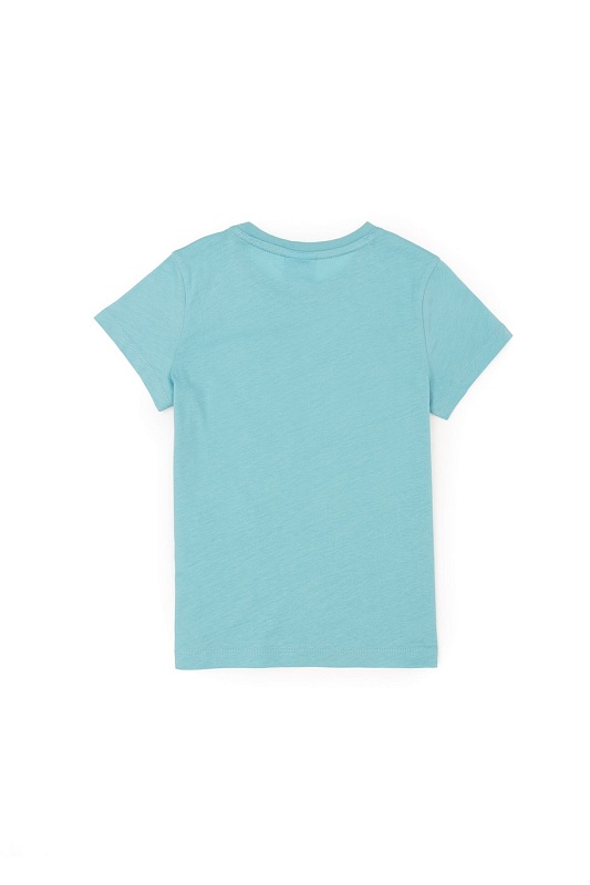 Футболка из хлопка с надписью для мальчиков - G083SZ0110GEARTKIDSIY024 Футболка муж. детс. (VR090, 3_4)