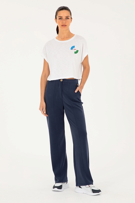 Футболка из модала укороченная - G082SZ0110PROP_S Футболка жен. (VR013, XL)