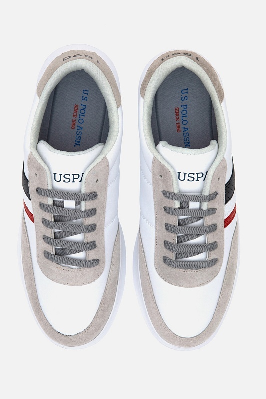 Кеды комбинированные с контрастными деталями - S081SZ0330Y25RUBEUS_SNKR Обувь муж. (VR013, 41)