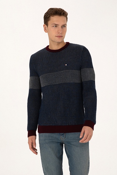 Свитер из смесового хлопка - G081SZ0TK0E_DUME Кофта муж. (VR033, S)