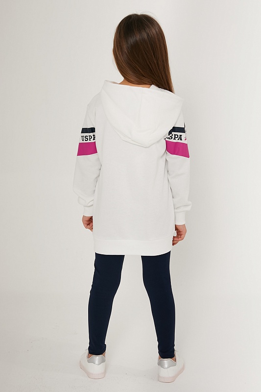Спортивный костюм худи брюки для девочек - G084SZ0HF0US1617 Костюм дом. жен. детс. (VR071, 5-6)