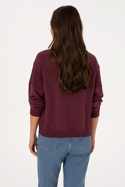 Свитшот с хлопком - G082SZ0820E_KLON Толстовка жен. (VR177, XL)