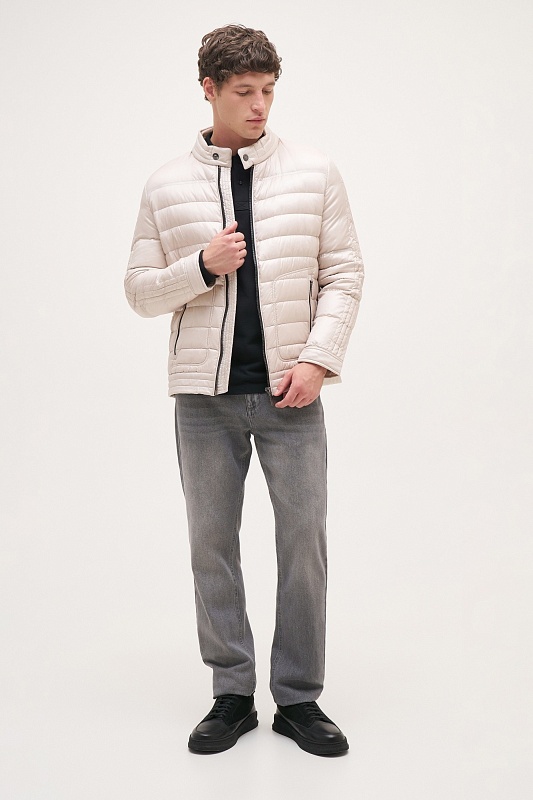 Куртка стеганая без капюшона - G081SZ0MS0MORE25K Куртка муж. (VR049, 56)